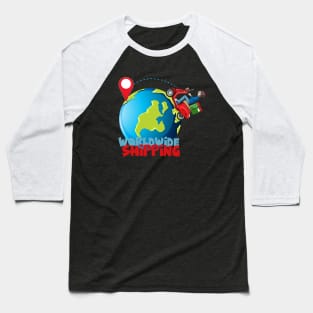 Worldwide Shipping Baseball T-Shirt